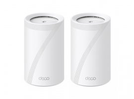  Pojačivač signala TP-LINK Deco BE65 (2-pack), BE9300 Whole Home Mesh Wi-Fi 7, tri band, 4x2.5 Gbps LAN/WAN, 1x USB 3.0, Deco App