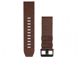  Remen za pametni sat GARMIN QuickFit 26 Leather, 135–213 mm, smeđi (010-14508-20)