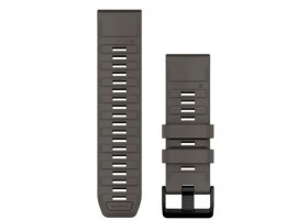  Remen za pametni sat GARMIN QuickFit 26 Silicone, 127–210mm, sivo/smeđi (010-14560-00)