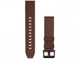  Remen za pametni sat GARMIN QuickFit 22 Leather, 132–210mm, smeđi (010-14507-20)