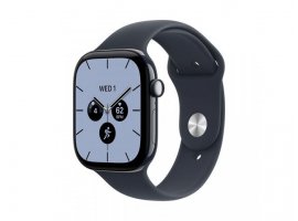  Pametni sat APPLE Watch Series 12 GPS + Cellular, 46mm (S/M), Night Blue Ceramic Case with Navy Blue Sport Band (mjh34wf/a)