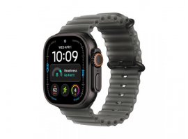  Pametni sat APPLE Watch Ultra 4 GPS + Cellular, 49mm, Black Titanium Case with Translucent Black Ocean Band (mjay4pm/a)