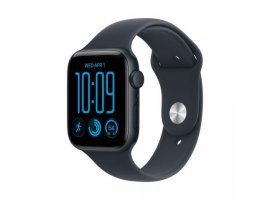  Pametni sat APPLE Watch SE3 v2 Cellular (2026), 44mm (M/L), Midnight Aluminium Case with Navy Blue Sport Band (mjlt4wf/a)