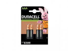 Punjiva baterija AAA DURACELL Dural, 900mAh, 4 kom