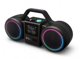  Bluetooth zvučnik PHILIPS The Roller, 60W, do 24h reprodukcije, IP67, crni (TAMS60B/00)