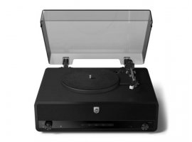  Gramofon PHILIPS The Stevie Retro, 6W, Bluetooth, crni (TAV3000B/10)