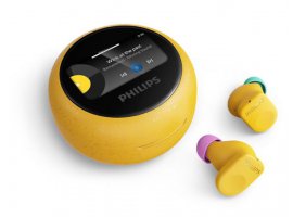  Bluetooth slušalice PHILIPS Retro Buds, In-Ear, ANC, do 42h reprodukcije, IP54, žute (TAMS3YL/00)