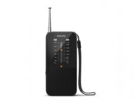 Radio prijemnik PHILIPS Portable, 100 mW, FM/AM, crni (TAR1509/00)