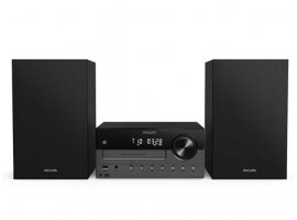 Mikro glazbena linija PHILIPS Micro Hi-Fi System, 2.0ch 80W, DAB+/FM/BT/CD/USB, siva (TAM4505M2/12)