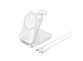 Bežični punjač ANKER Prime 3-in-1 Wireless Charging Station (iPhone/Apple Watch /AirPods), 25W, bijeli