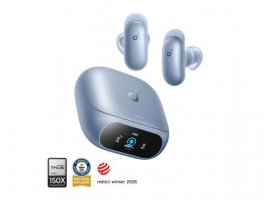 Bluetooth slušalice ANKER Soundcore Liberty 5 Pro, Adaptive ANC, Dolby Atmos, do 28h reprodukcije, IP55, plave