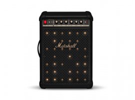  Party zvučnik MARSHALL Bromley 450, 400W, 2 XLR/6.3 mm, 40h reprodukcije, IP55, Black/Brass