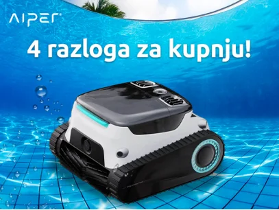 Robotski čistači bazena: 4 razloga za kupovinu