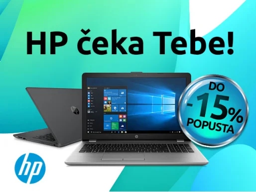Iskoristi popust koji smo pripremili na HP laptope. 