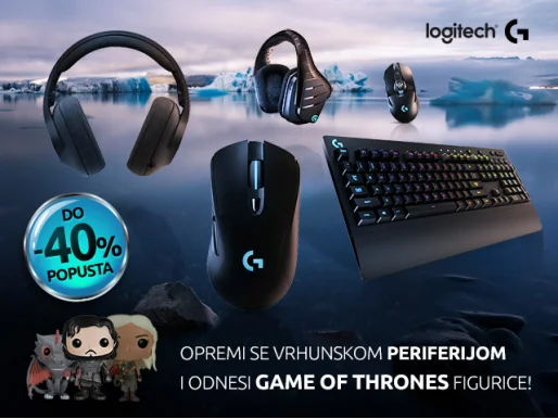 Iskoristi do 40% popusta na LOGITECH periferiju