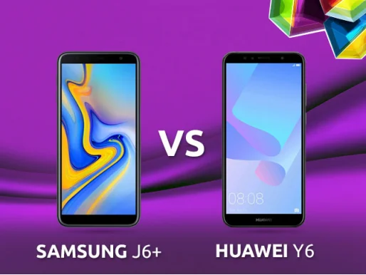 SAMSUNG J6+ vs. HUAWEI Y6