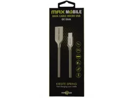  Kabel MAXMOBILE Micro USB(m) na USB-A(m), 1m, srebrni