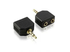  Audio adapter SBOX 3.5mm(m) na 2x3.5mm(ž)