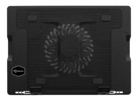  Hladnjak za prijenosno računalo SBOX CP-12, do 17,3", 1 ventilator, crni
