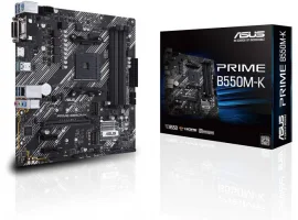  Matična ploča ASUS PRIME B550M-K, socket AM4, DDR4, VGA, DVI, HDMI