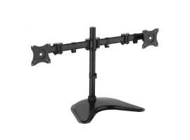 Stolni nosač za monitor SBOX LCD-F024, do 32", za 2 monitora, do 16kg, crni