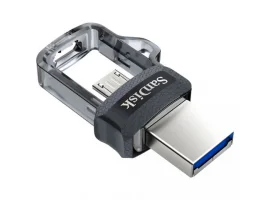  USB stick 32 GB SANDISK Ultra Dual Drive m3.0, USB 3.0/micro USB, crna (SDDD3-032G-G46)