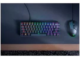  Tipkovnica RAZER Huntsman Mini, gaming, žična, RGB, linear optical red switch, US/HR, crna