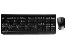  Tipkovnica CHERRY DW-3000 bežična + miš, crna