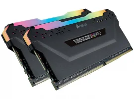  Memorija CORSAIR 16 GB (2x8 GB) DDR4, 3000 MHz, DIMM, Vengeance RGB Pro, CL15, XMP 2.0, black