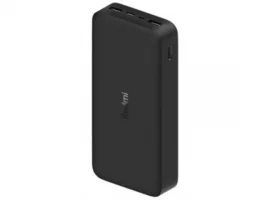  Prijenosna baterija XIAOMI Redmi 20.000mAh Fast Charge Power Bank, 20.000mAh, 18W,  crna