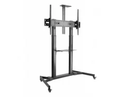  Mobilni stalak za ekran TV SBOX FS-3610, 60"-100", do 100kg, crni