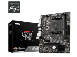  Matična ploča MSI A520M-A Pro, socket AM4, DDR4, DVI, HDMI