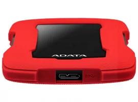  Eksterni tvrdi disk, 2 TB, A-DATA HD330 Durable, 2.5", USB 3.1, HDDtoGO software s AES 256-bit enkripcijom, crno/crveni