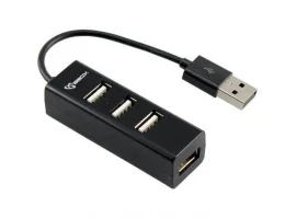  USB HUB SBOX H-204, 4x USB 2.0, crni