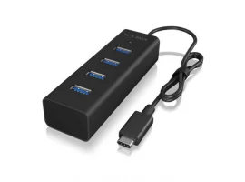  USB-C HUB ICY BOX IB-HUB1409-C3, 4-port USB 3.0 Type-A