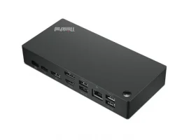  Docking stanica LENOVO ThinkPad Universal USB-C stanica (40AY0090EU), 2xDP, 1xHDMI, 1xUSB-C 3.0, 3xUSB-A 3.0, 2x USB-A 2.0, 1xRJ-45, 1xCombo audio,