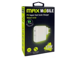  Kućni punjač MAXMOBILE TR-307, Type C Super Fast charge, 33W