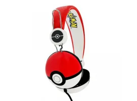  Slušalice OTL Pokemon Pokeball Teen Dome ACC-0614, naglavne, 3,5mm, crvene/bijele