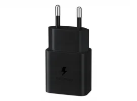 Kućni punjač SAMSUNG, brzi punjač 15W, USB-C kabel, crni (EP-T1510XBEGEU)