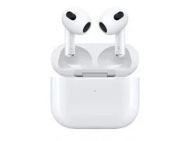  Bluetooth slušalice APPLE AirPods 3. generacija, s lightning kutijicom za punjenje, TWS, bijele  (mpny3zm/a)