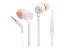  Slušalice JBL Tune 110, In-Ear, 3.5mm, mikrofon, bijele (JBLT110WHT)