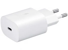 Punjač kućni SAMSUNG, USB-C, 25W, bez kabela, bijeli (EP-TA800NWEGEU)