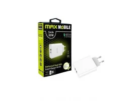  Kućni punjač MAXMOBILE TR-255, Dual, QC 3.0, 30W, 5.4A