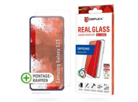  Zaštitno staklo DISPLEX Real Glass 2D za Samsung Galaxy S22/S23, + prozirna prozirna maskica (01778)