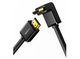  Video kabel UGREEN HDMI (m) na HDMI (m), 1m, 4K, kutni, crni