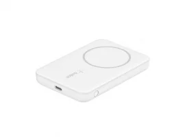  Prijenosna baterija + bežični punjač BELKIN BoostCharge Magnetic, 2500 mAh, za iPhone 12/13/14, bijeli