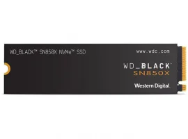  SSD disk 1 TB, WESTERN DIGITAL Black SN850X, M.2 2280, PCIe 4.0 x4 NVMe, 3D NAND, WDS100T2X0E