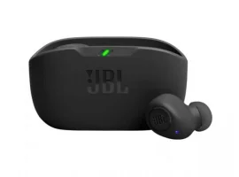  Bluetooth slušalice JBL Vibe Buds, TWS, BT5.2, Deep Bass, do 32h baterije, crne (JBLVBUDSBLK)