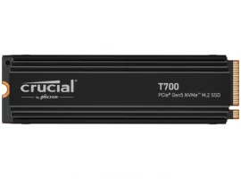  SSD disk 1 TB, CRUCIAL T700 with heatsink, M.2 2280, PCIe 5.0 x4 NVMe 2.0, CT1000T700SSD5