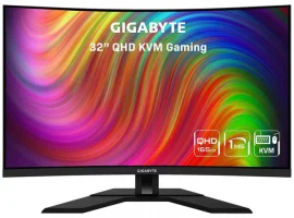  Monitor GIGABYTE KVM M32QC-EK 31.5